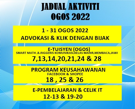 JADUAL OGOS